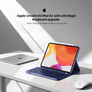 Apple Unveils M3 iPad Air with Magic Keyboard Upgrade
