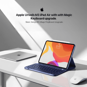 Apple Unveils M3 iPad Air with Magic Keyboard Upgrade