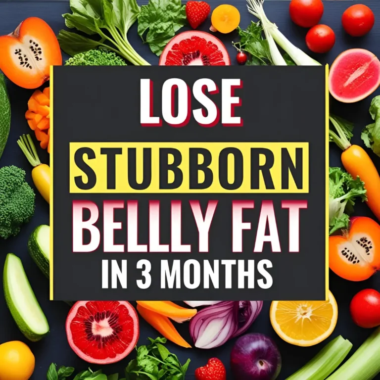 Lose Stubborn Belly Fat in 3 Months: Expert Reveals 7 Proven Steps!