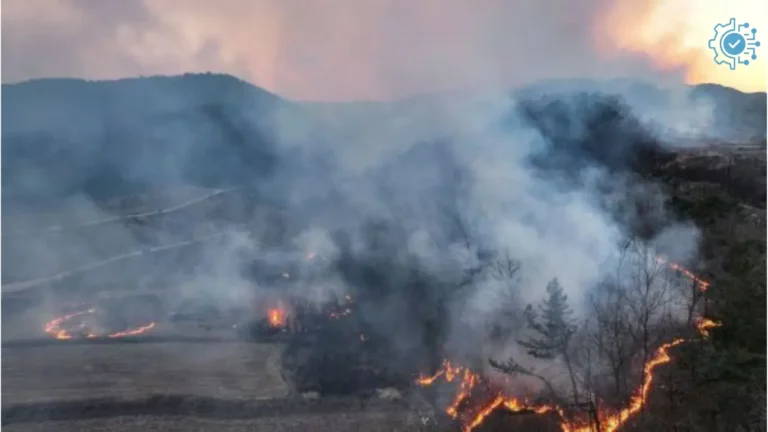 Devastating Wildfires Sweep South Korea, Leaving at Least 18 Dead